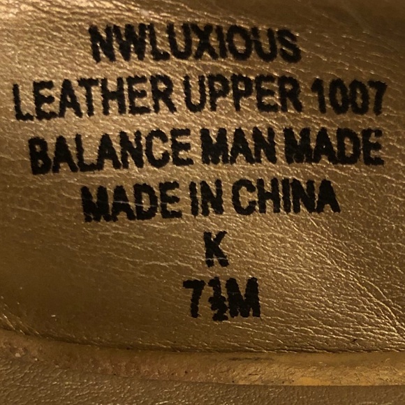 NINE WEST NWLUXIOUS  Gold Peep Toe Slingback Heels - Picture 5 of 5